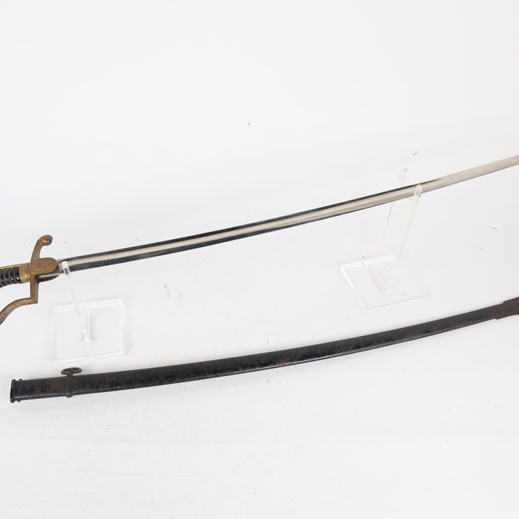 #59 • #4342 • WWI German Lion's Head Officer's Sword