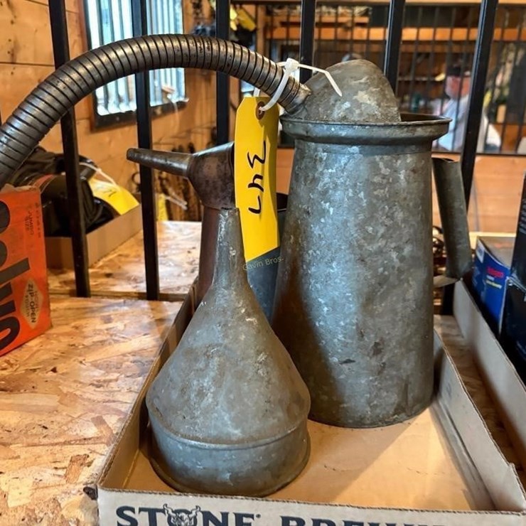 Oil Cans & Funnels