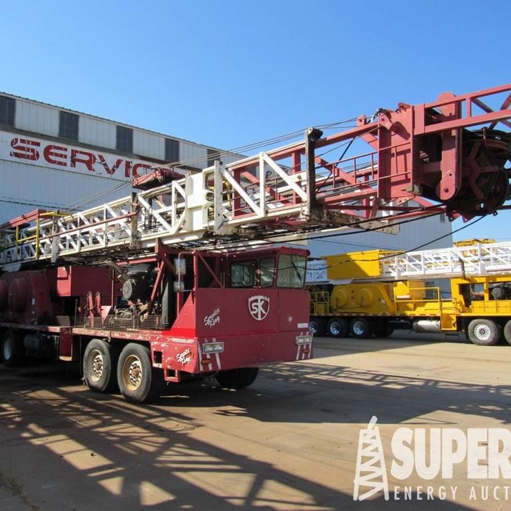(x) (1-2) 2009 SERVICE KING 375 42x10 38x8 D/D Wel