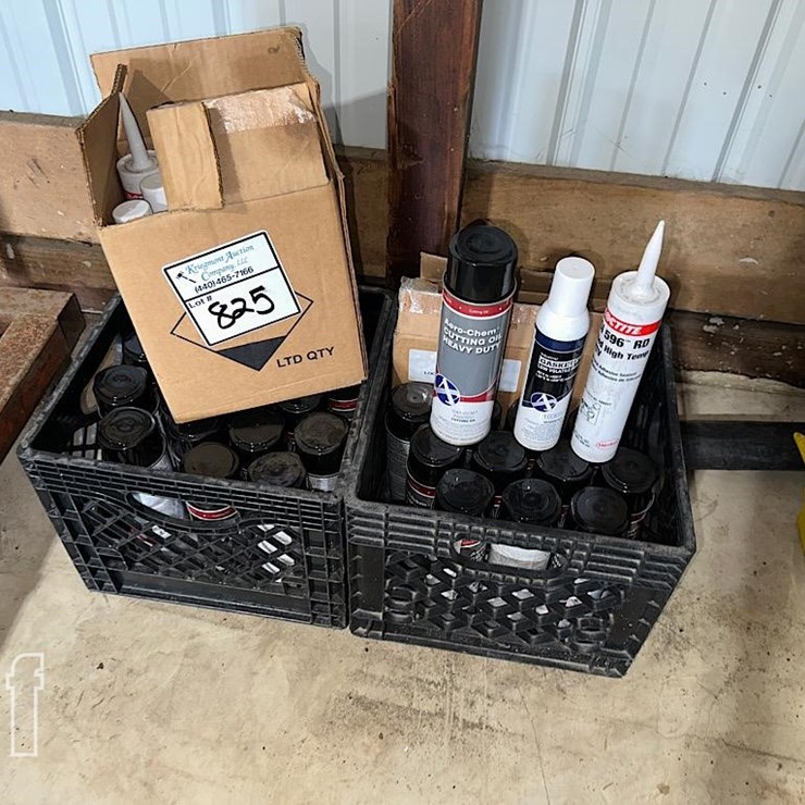 UNKNOWN 2 CRATES OF ASSORTED GREASE