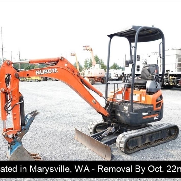 2019 KUBOTA U17