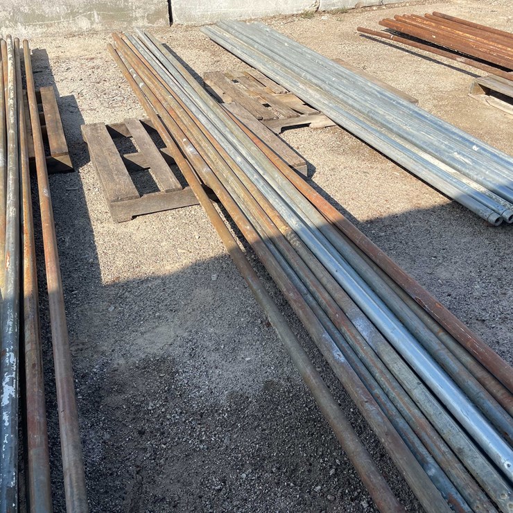 #1944 • (14) Scaffold Tubes with End Fittings