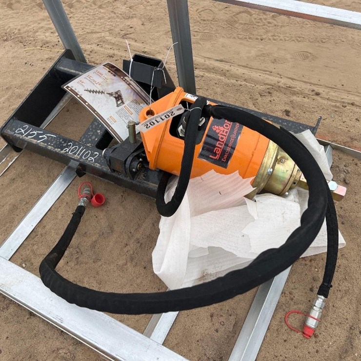 UNUSED LANDHONOR AD-12-23C HYD AUGER
