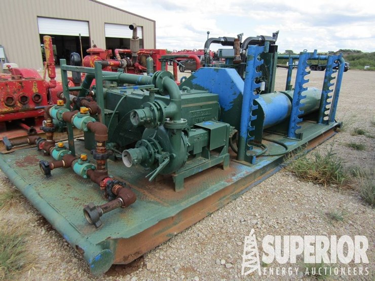 (9-9)-oilwell-jws-340-triplex-pump-p/b-detroit-6v--image-4