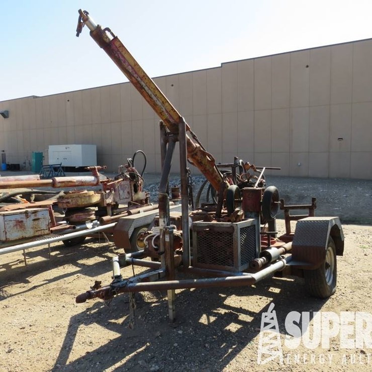 (x) (5-104) 1991 Shopbuilt S/A Casing Tong Trailer