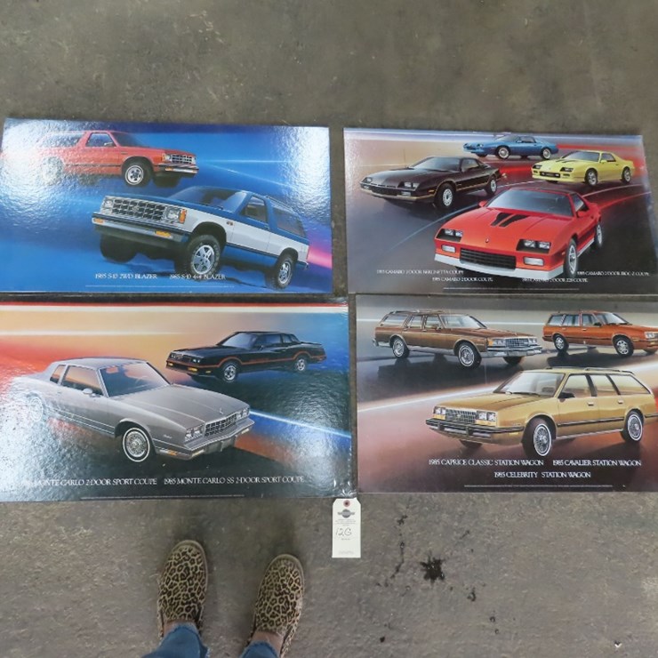 1985 Chevrolet Dealer Car and Pickup Model Lithos