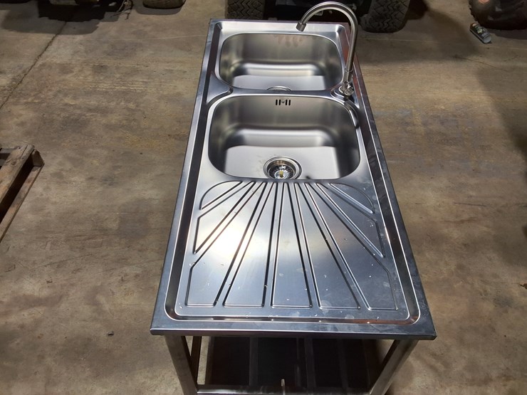 #500-•-2-basin-stainless-steel-sink-with-faucet-image-2