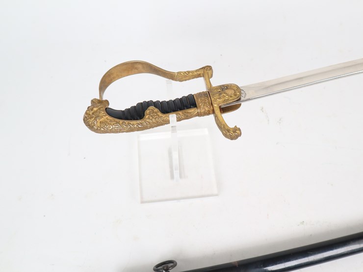 #29-•-#4337-•-pre-wwii-german-military-lion-head-officer's-sword-with-ruby-eyed-lion-by-rich-a.-herder-image-5