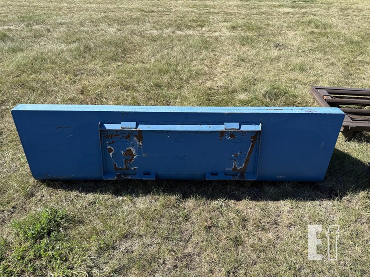 8ft-blue-skid-steer-bucket-image-1