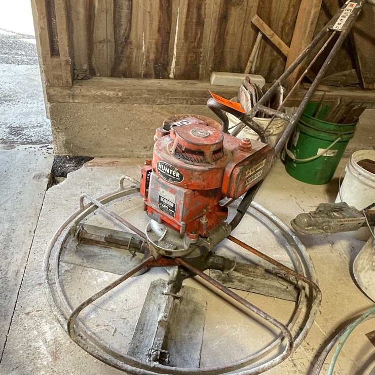 #1937 • Master Koehring Concrete Finishing Machine