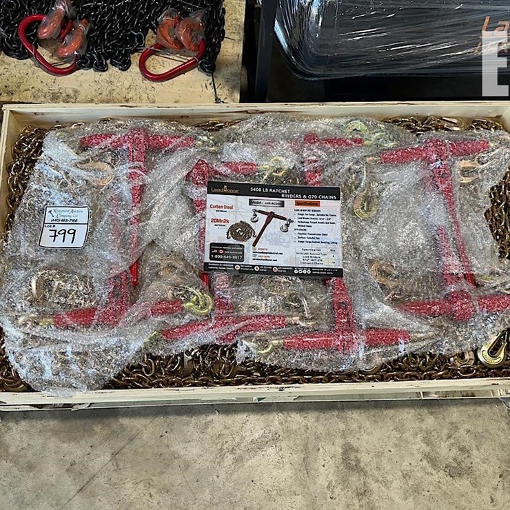 LANDHONOR 5400# RATCHET BINDERS & G70 CHAINS