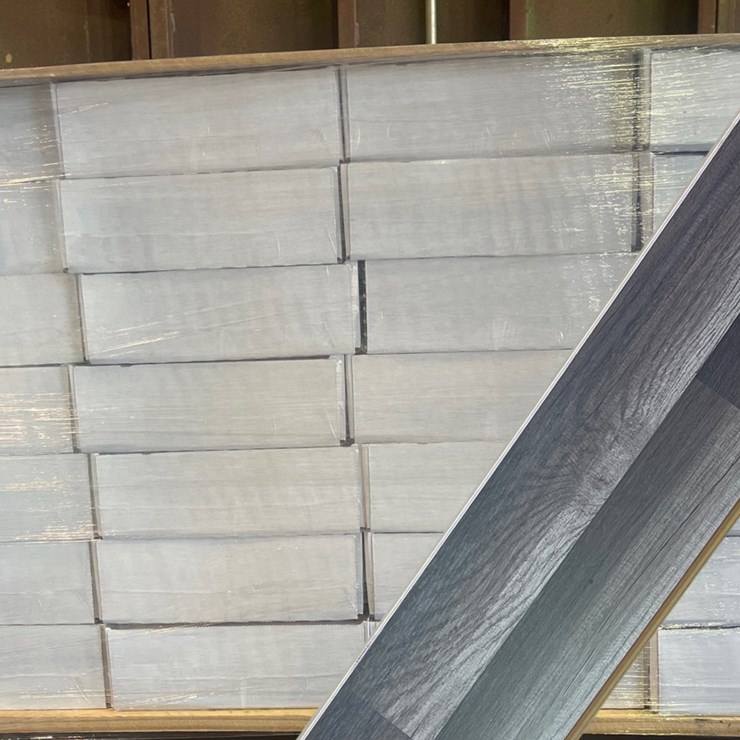 #620 • Approx. 589.12 SQ FT | AGED GREY OAK Color Flooring
