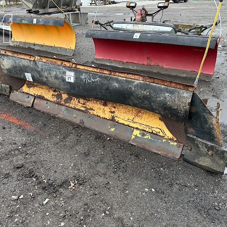 MEYER 90" STEEL SNOW PLOW