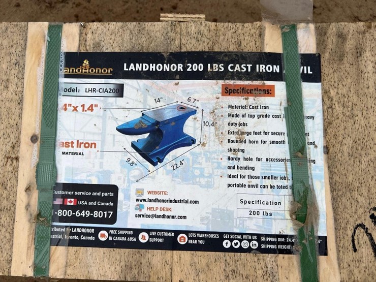 unused-landhonor-lhr-cia200---200#-cast-iron-anvil-image-2