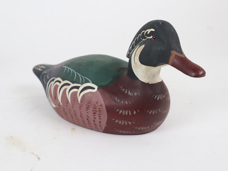 #72-•-#4253-•-(4)-vintage-hand-painted-wood-duck-decoys-image-12