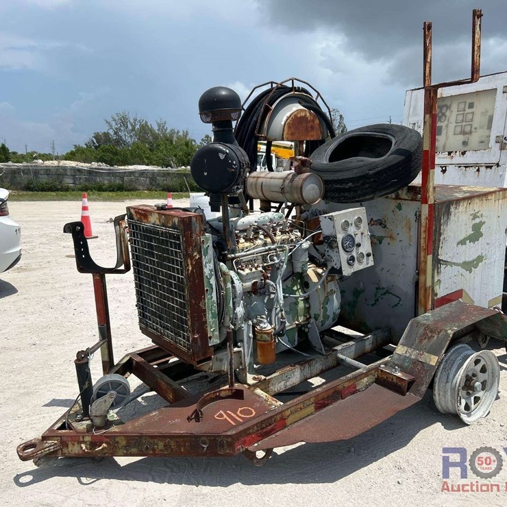 Hydraulic Power Unit S/A Towable Pump