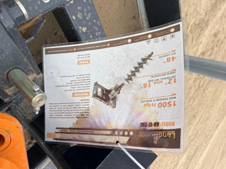 unused-landhonor-ad-12-23c-hyd-auger-image-4
