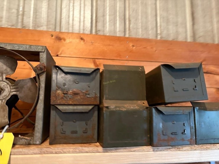 fan-&-assorted-military-storage-boxes-image-3