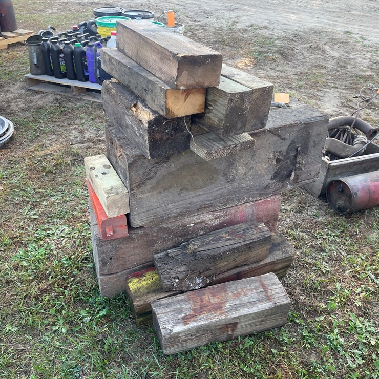 #5093 • Pile of Wood Blocking