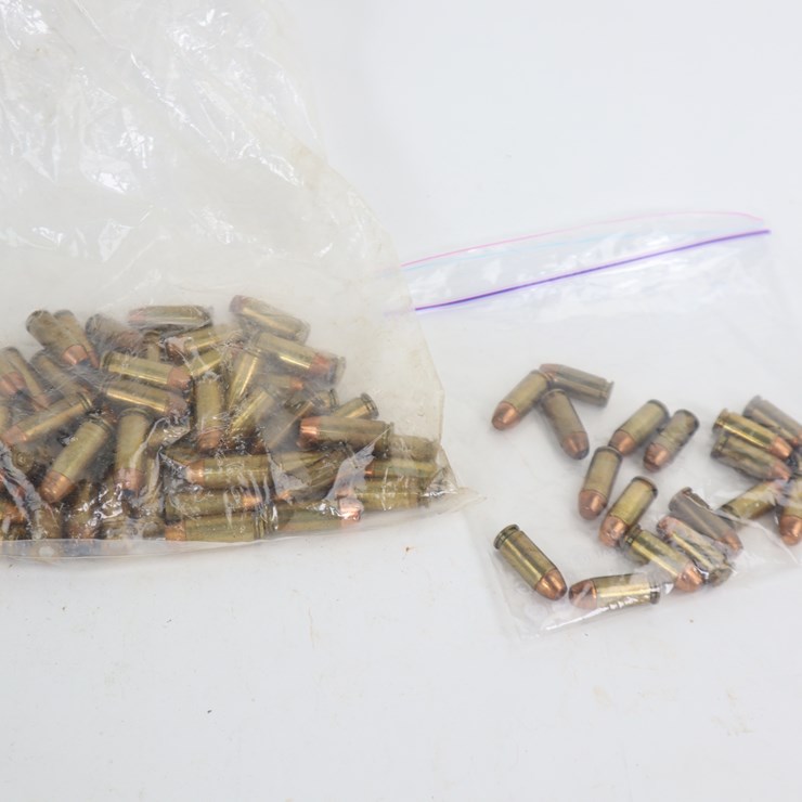 #87 • #4072 • (Approx 65+rds) 10mm Flat Nose and JHP and 9mm Flatnose