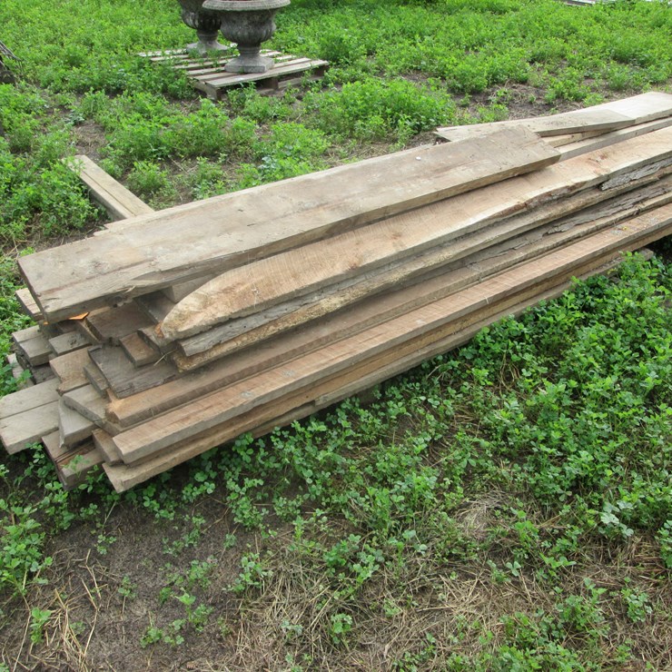 #5057 • Pile of Rough Sawn Lumber