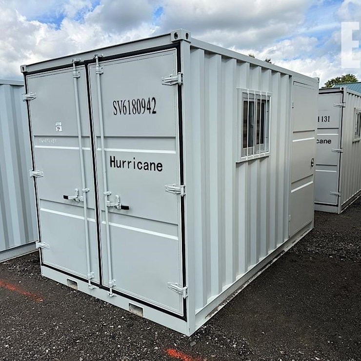 HURRICANE 7'X11'9'X8' SHIPPING CONTAINER
