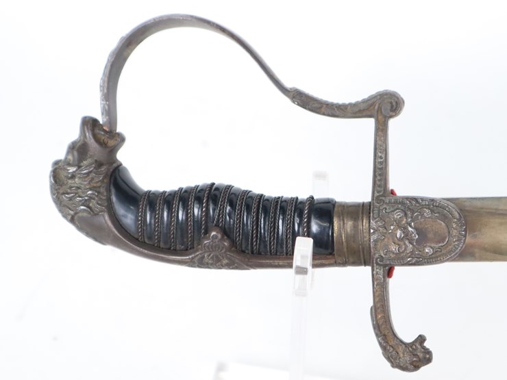 #57-•-#4341-•-wwi-german-lion's-head-officer's-sword-image-7