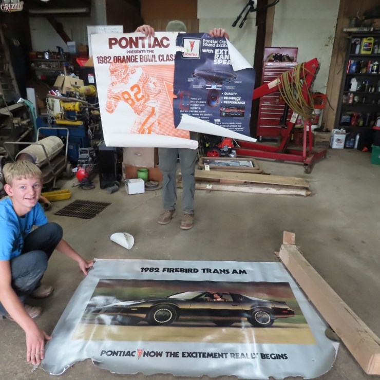1982 Pontiac Trans Am NIB Dealership Posters