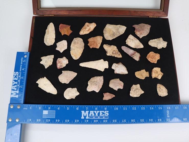 #107-•-#4178-•-(27)-framed-native-american-artifacts-image-2