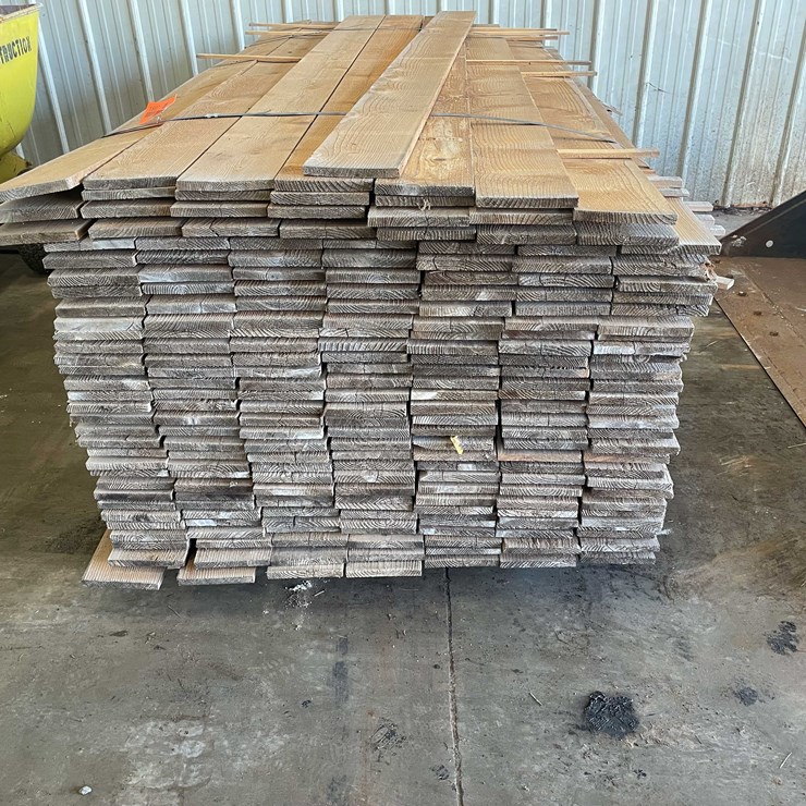 #1897 • Approx. (196) Cedar Fencing Boards
