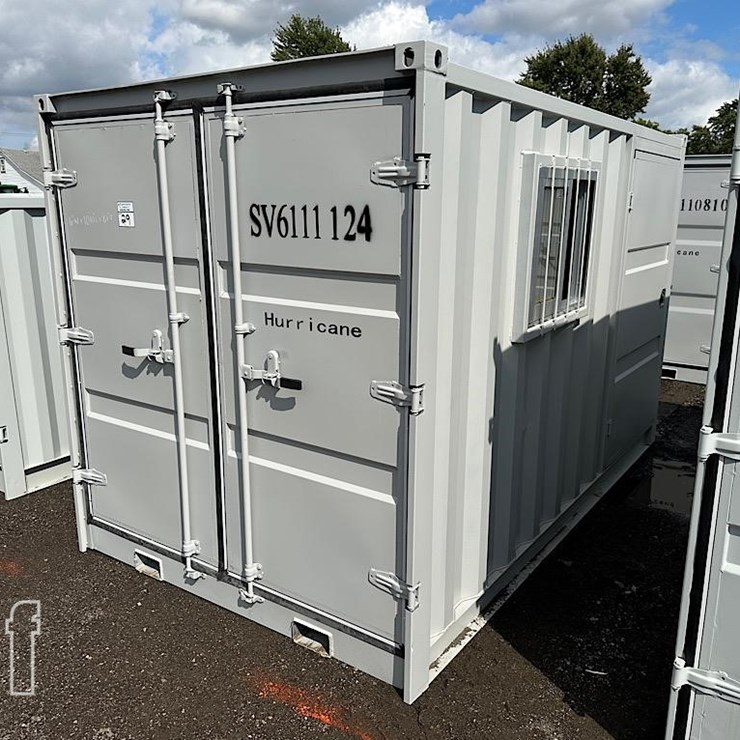 HURRICANE 6'X10'10"X81" SHIPPING CONTAINER