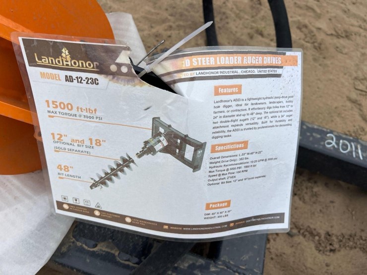 unused-landhonor-ad-12-23c-hyd-auger-image-4