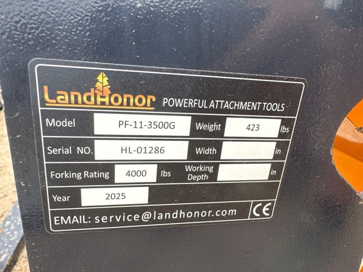 unused-landhonor-pf-11-3500g-pallet-forks-image-3