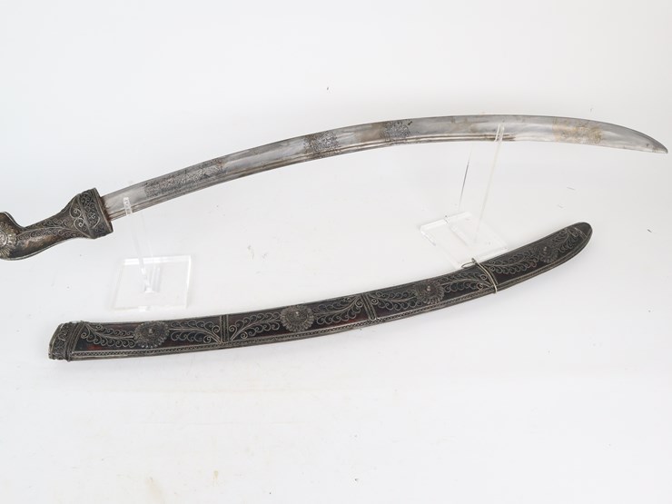 #32-•-#4339-•-20th-century-russian-caucasian-niello-silver-shashka-sword-image-8