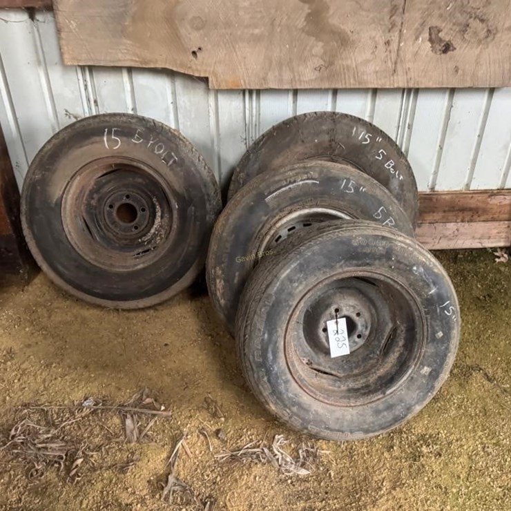4-15" tires & rims