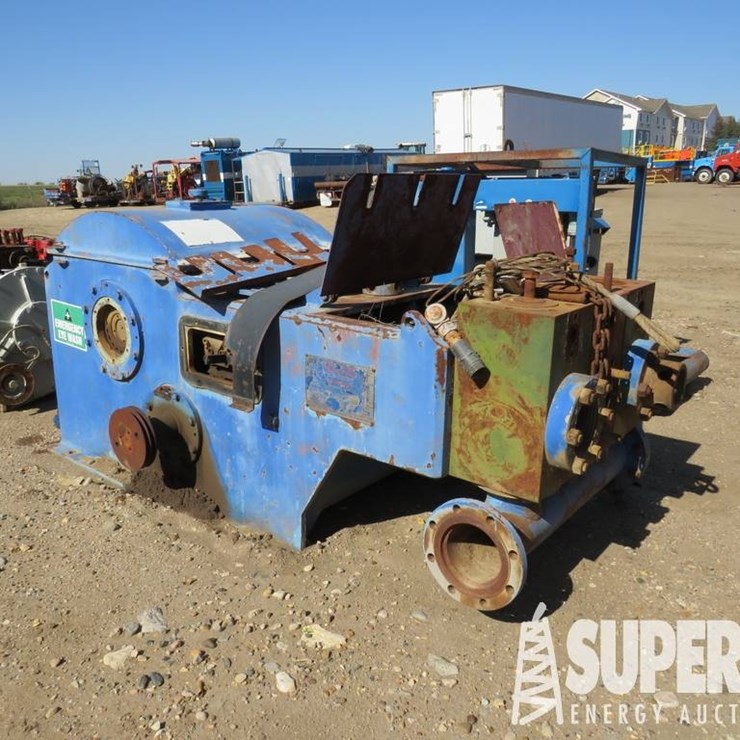 (5-84) EWS W-440 Triplex Mud Pump w/ Forged Steel