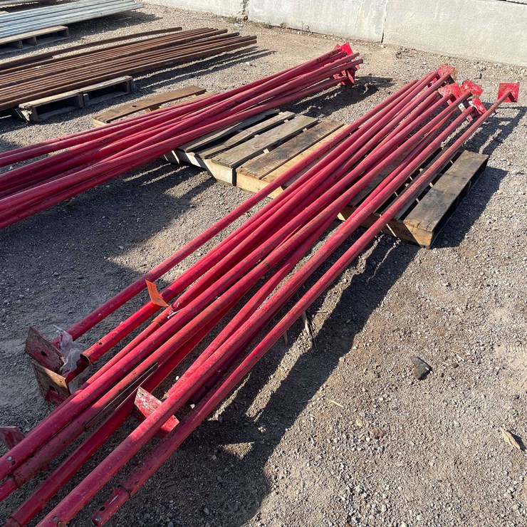 #1951 • (12) Scaffolding Winter Enclosure Brackets