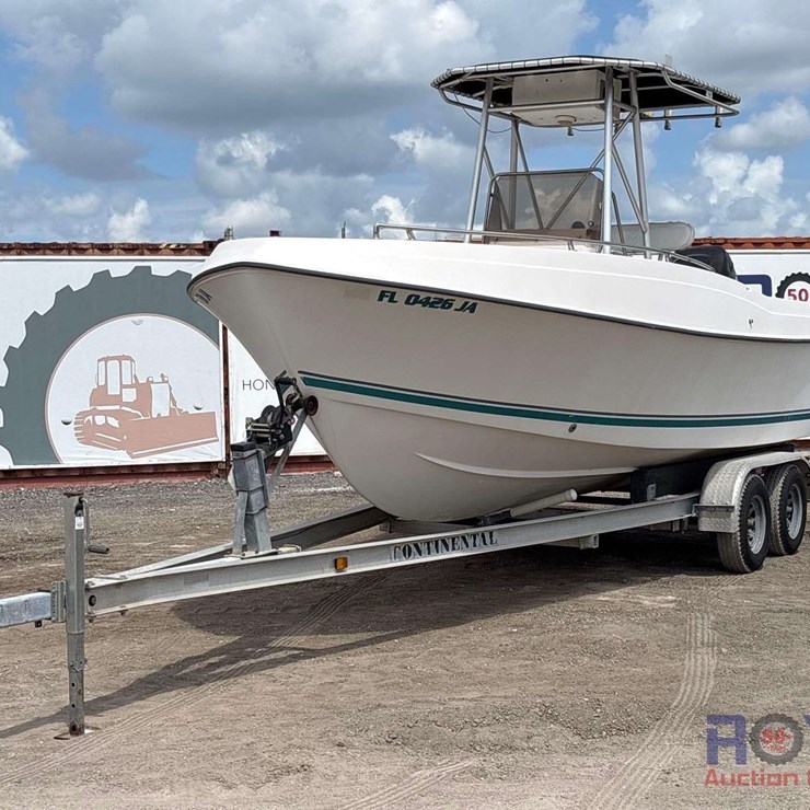 1994 Aquasport Division boat with trailer