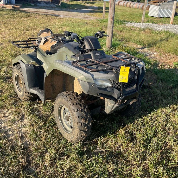 2013 HONDA RANCHER TRX420FM1 ATV- NON RUNNER