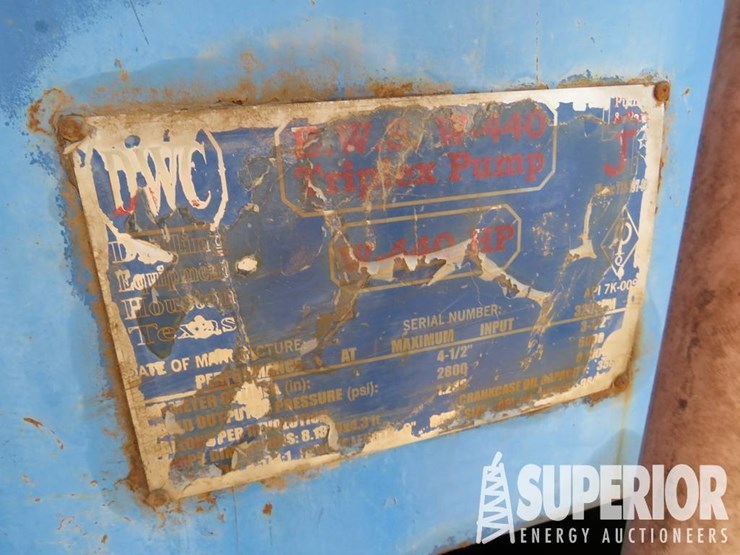 (5-71)-ews-w-440-triplex-mud-pump-w/-forged-steel-image-7