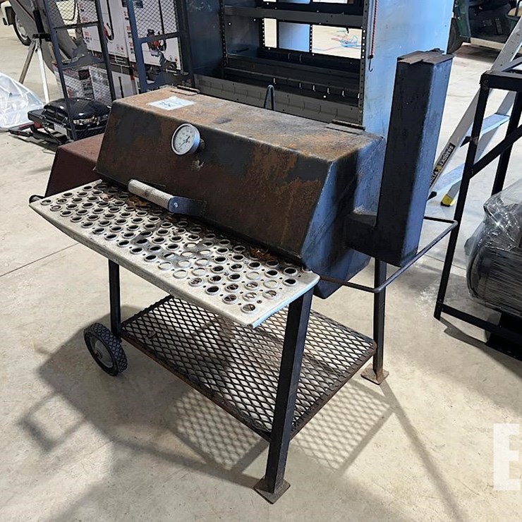 SHOP BUILT OFFSET SMOKER