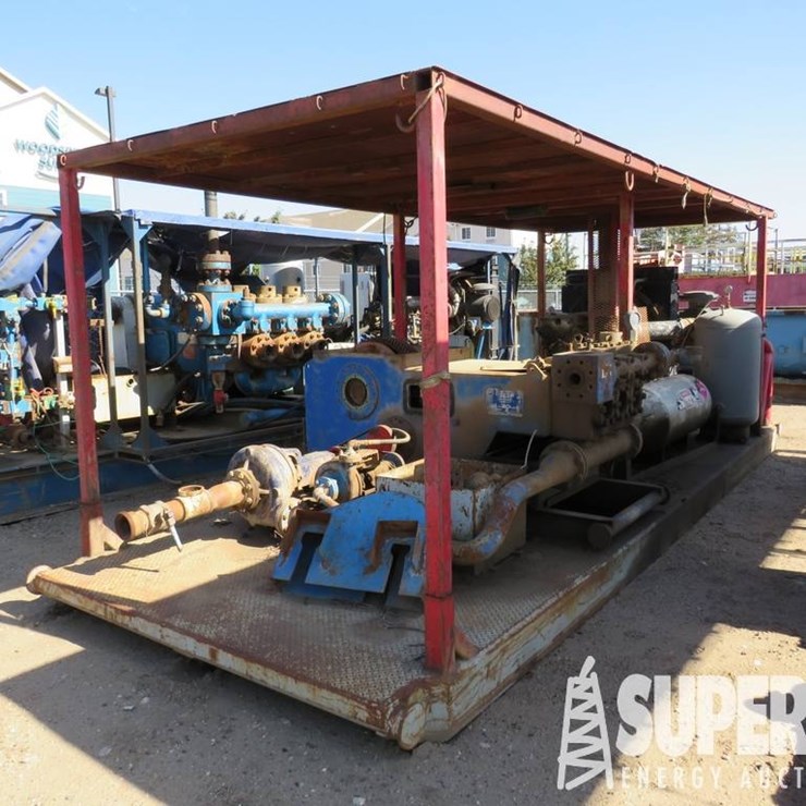 (5-70) EWS W-440 Triplex Mud Pump w/ Forged Steel