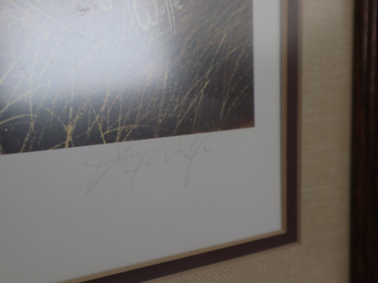 #104-•-#4236-•-framed-ruger-"the-survivors"-signed-lithograph-by-larry-wolfe-524/950-image-5