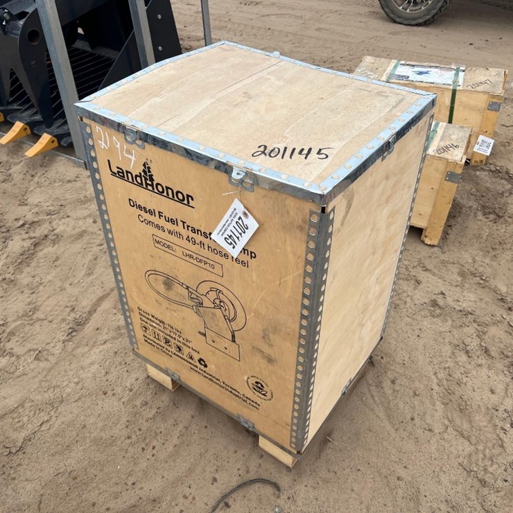 UNUSED LANDHONOR LHR-DFP10 DSL FUEL TRANSFER PUMP