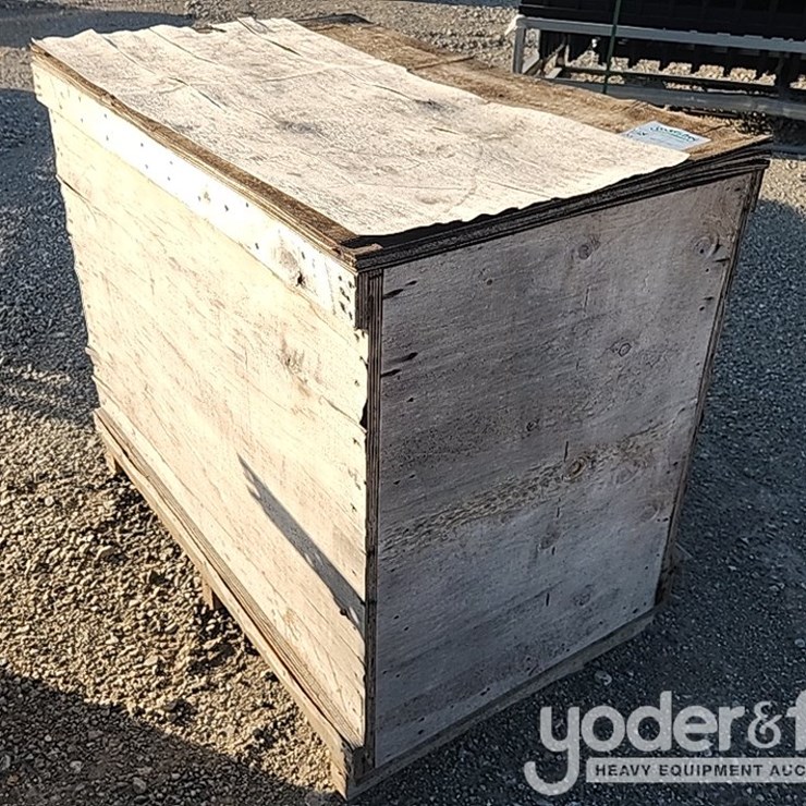 Unused 2025 TPM Qty 10 Attachments to suit Mini Excavator, 5 Pcs Bucket Teeth With Bolts And Nuts, 8” Bucket, 24” Bucket, 32” Bucket, Ripper, Rake, Quick Hitch, 8”, 12” Auger Rod, Grabber In Wooden Box, 1” Pin Hole