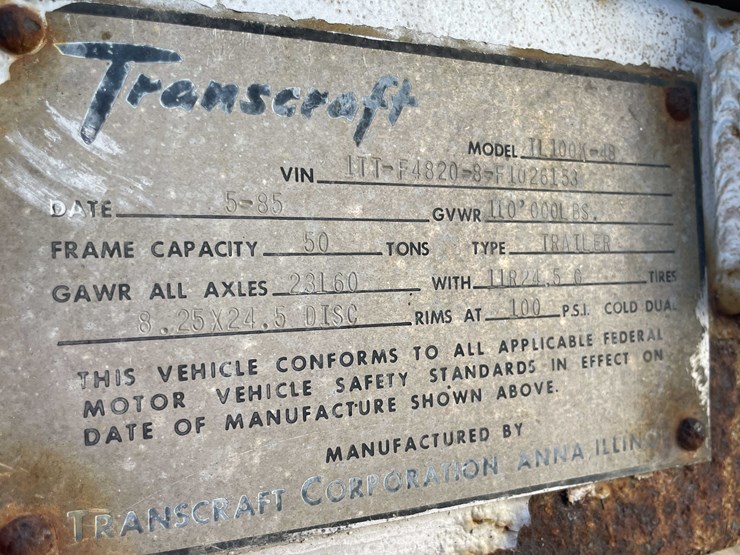 #1891-•-1985-transcraft-semi-flatbed-trailer-(has-wi-title)-image-27