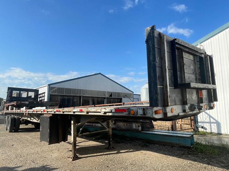 #1891-•-1985-transcraft-semi-flatbed-trailer-(has-wi-title)-image-4