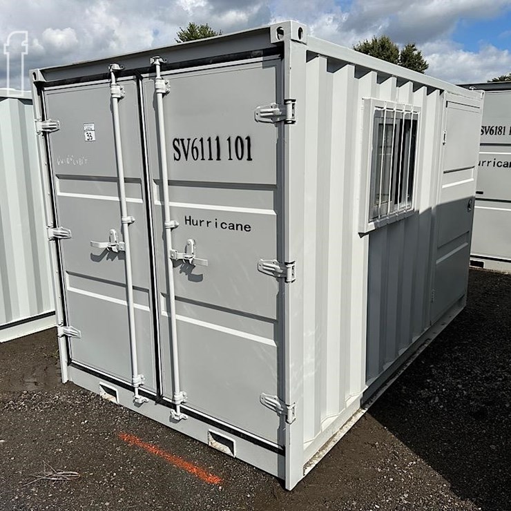HURRICANE 6'X10'10"X81" SHIPPING CONTAINER
