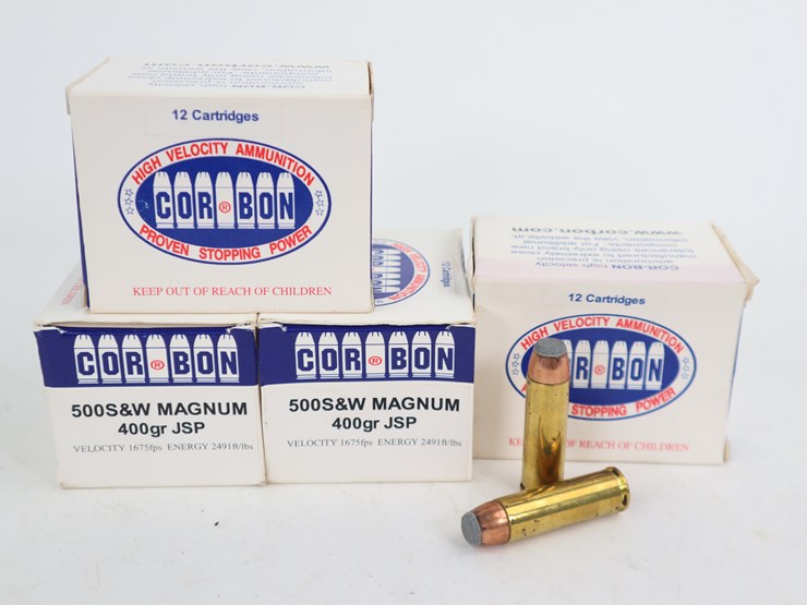 #97-•-#4103-•-(46rds)-corbon-500-s&w-mag-jsp-ammunition-image-1