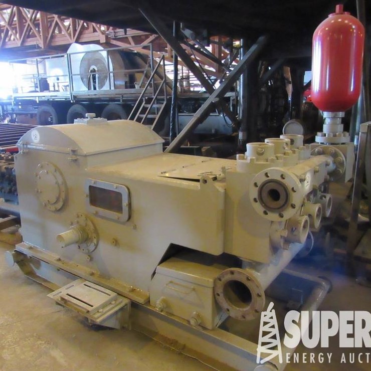 (1-21) EW 440 Type Triplex Mud Pump w/ Forged Stee